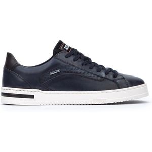 Pikolinos - Xativa - Heren Sneaker - Blauw - Leer - Uitneembare Binnenzool