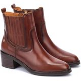 Rieker - Y0572 - Enkellaarzen - Blauw - Kunstleer - Blokhak 4 cm