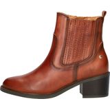 Rieker - Y0572 - Enkellaarzen - Blauw - Kunstleer - Blokhak 4 cm