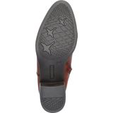 Rieker - Y0572 - Enkellaarzen - Blauw - Kunstleer - Blokhak 4 cm