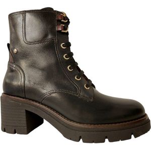 Pikolinos - Veterboot Soria W0B-8552C1 - Zwart - Leer