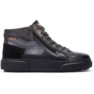 Pikolinos - Dames Sneaker Boot - Zwart - Leer