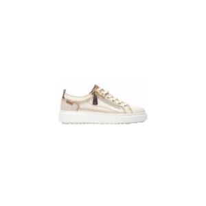 Pikolinosvoor vrouwen. W4Z-6784C2 Ribells W4Z beige leren pantoffels (42), Leer, Plat, Veters, Casual