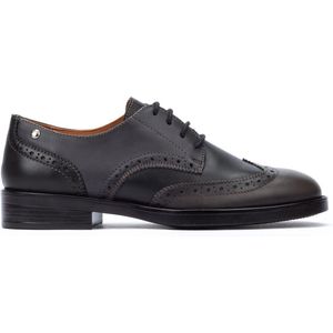 Pikolinos - Puertollano - Dames Veterschoen - Grijs - Leer