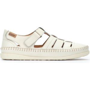 Pikolinos - Soller - Sandalen - Beige - Leer - Klittenbandsluiting