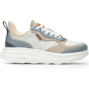 Pikolinos - Zahara - Dames Sneaker - Blauw - Leer