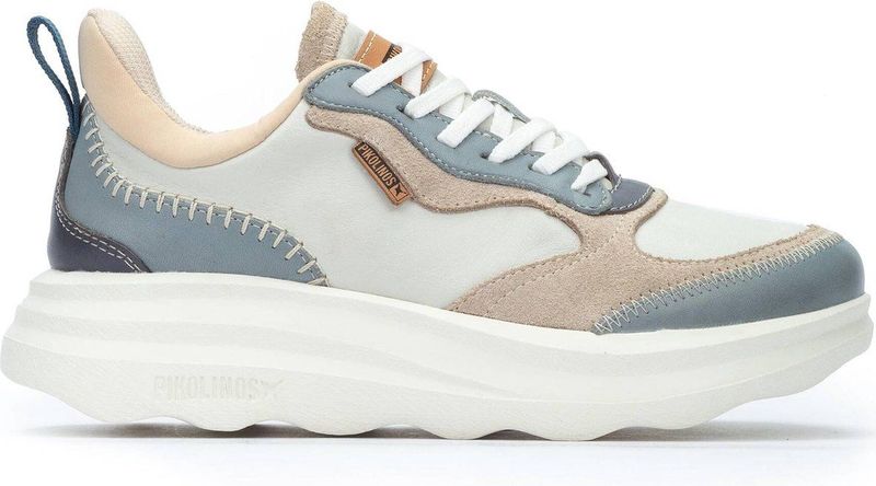 Pikolinos - Zahara - Dames Sneaker - Blauw - Leer
