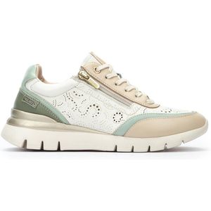 Pikolinos - Cantabria - Sneakers - Wit - Leer