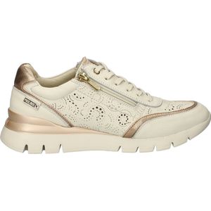 Pikolinos - Cantabria W4R-6968C1 - Dames Sneaker - Wit - Sportschoen met Veter- en Ritssluiting