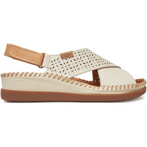 Pikolinos - Cadaques W8K-0848C1 - Slipper - Nata - Rundleer - Klittenbandsluiting