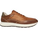 Pikolinos Bruine Getafe Leren Sneakers - Casual - Vetersluiting - Voor Mannen