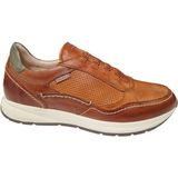 Pikolinos Bruine Getafe Leren Sneakers - Casual - Vetersluiting - Voor Mannen