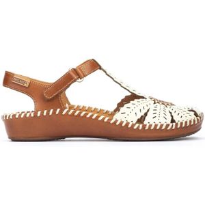 Pikolinos - 655-0841C1 Casual Schoenen - Groen - Leer - Klittenbandsluiting