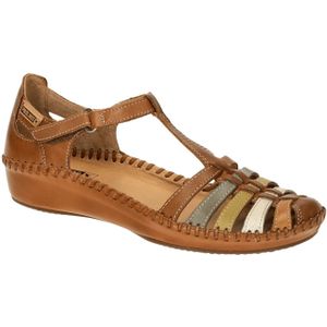 Pikolinos - P. Vallarta 655-0843C4 - Sandaal - Brandy - Leer