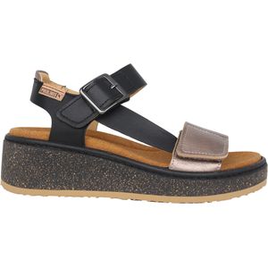 Pikolinos - Alzira - Dames Sandaal - Zwart - Rundleer