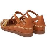 Pikolinos - Cadaques - Sandalen - Zwart - Leer