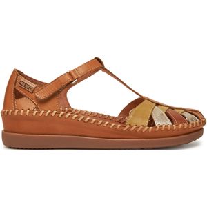 Pikolinos - Cadaques - Sandalen - Zwart - Leer