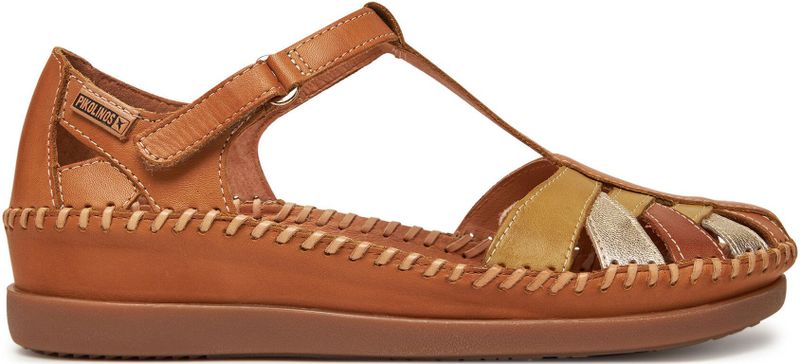 Pikolinos - Cadaques - Sandalen - Zwart - Leer