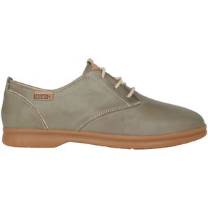 Pikolinos Gandia - Dames Veterschoen - Groen - Leer