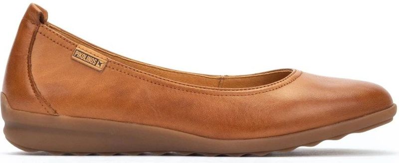 Pikolinos - Alcoi - dames ballerina - zwart - leer