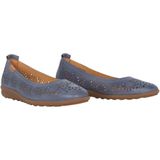 Pikolinos Alcoi - Dames Ballerina - Blauw - Gemaakt van Hoogwaardig Leer
