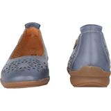Pikolinos Alcoi - Dames Ballerina - Blauw - Gemaakt van Hoogwaardig Leer