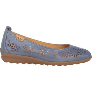 Pikolinos - Alcoi - Ballerina - Blauw - Gemaakt van Hoogwaardig Leer