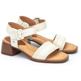 Pikolinos - Oliva - Sandalen - Wit - Leer - Brede Hak