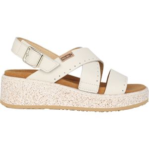 Pikolinos - Alzira - Dames Sandaal - Wit - Rundleer
