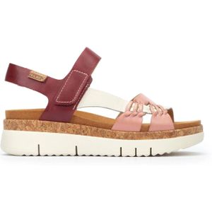 Pikolinos - Palma - Dames Sandalen - Roze - Leer