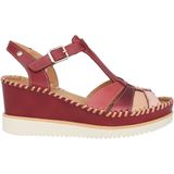 Pikolinos - Aguadulce - Sandaal - Rood - Gewatteerde Zool