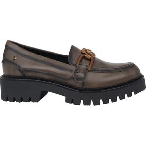 Pikolinos Aviles - Dames Instapper - Groen - Loafers met Noppenzool
