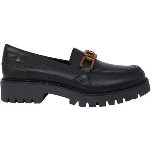 Pikolinos - Aviles - Dames Instapper - Zwart - Loafers met Noppenzool
