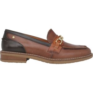 Pikolinos Aldaya - Dames Instapper - Bruin - Leer - Dempende Binnenzool