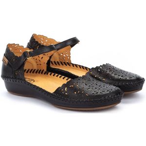 Pikolinos - P. Vallarta - Sandalen - Zwart - Leer - Synthetisch