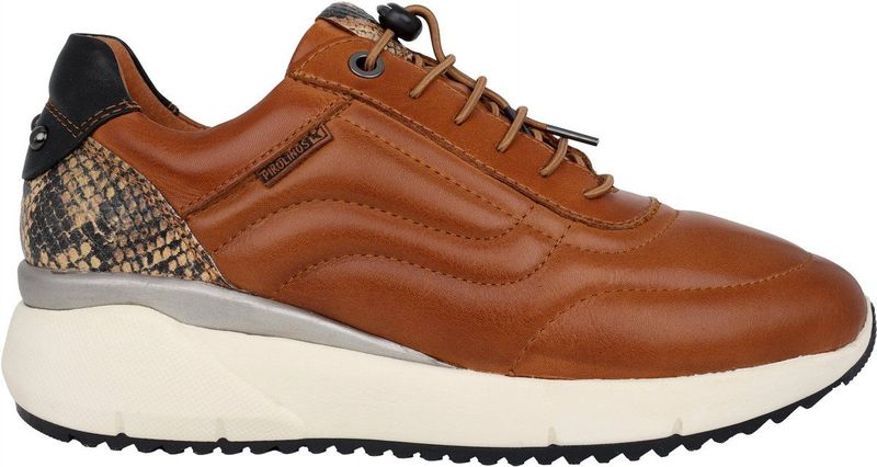 Pikolinos - Sella - Dames Sneaker - Bruin - Rundleer