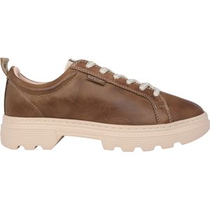 Pikolinos - Asturias - Dames Sneaker - Groen - Leer - Gewatteerde Inlegzool