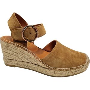 Viguera 1922 Vitelo Whiskey Dames Sandaletten - Cognac