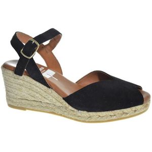 Viguera Vitelo Black 2008 Dames Espadrilles - Zwart - 37