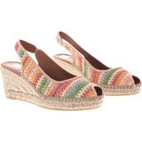 Dames Pumps Viguera 1955 Crochet Camel Multi