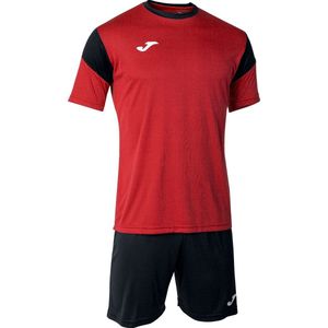 Joma - PHOENIX - Voetbalset - Zwart/Rood - 100% Polyester