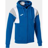 Joma Confort III Sweater Met Kap Heren - Royal / Wit / Lichtgrijs Gemeleerd