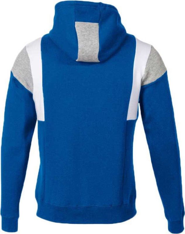 Joma Confort III Sweater Met Kap Heren - Royal / Wit / Lichtgrijs Gemeleerd