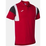 Sports t-shirt joma sleeve polo red