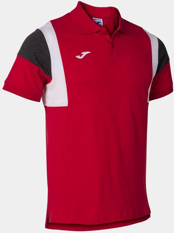 Sports t-shirt joma sleeve polo red