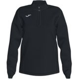 Sweater - Antraciet - Katoen - Met Halve Rits