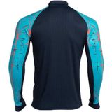 Joma - Elite Ix - Sweatshirt - Blauw - Met Halve Rits