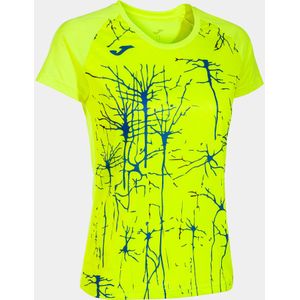 Joma - Elite Ix T-shirt - Geel - Korte Mouwen - Vrouw