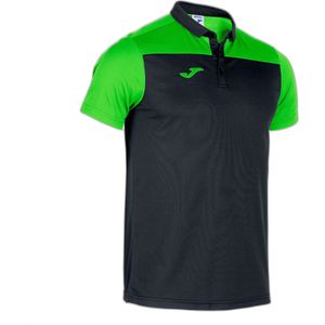 Joma - Hobby II - Poloshirt - Kleurcontrast - Button-Down Kraag - Geborduurd Logo