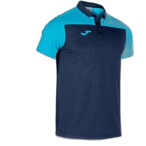 Joma - Hobby II - Poloshirt - Contrast Kraag en Voorpand - Geborduurd Logo